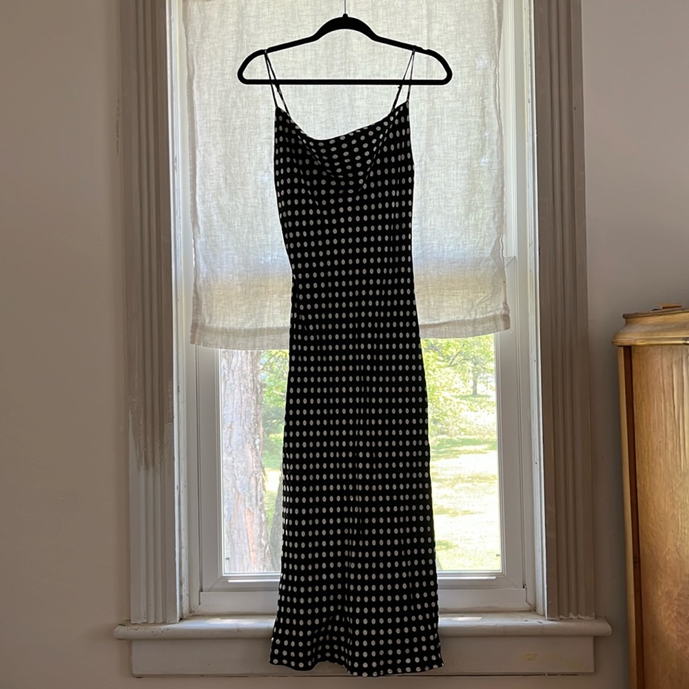 Polka Dot Slip Dress